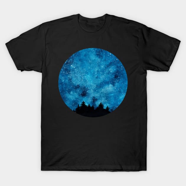 Night T-Shirt by Cadva